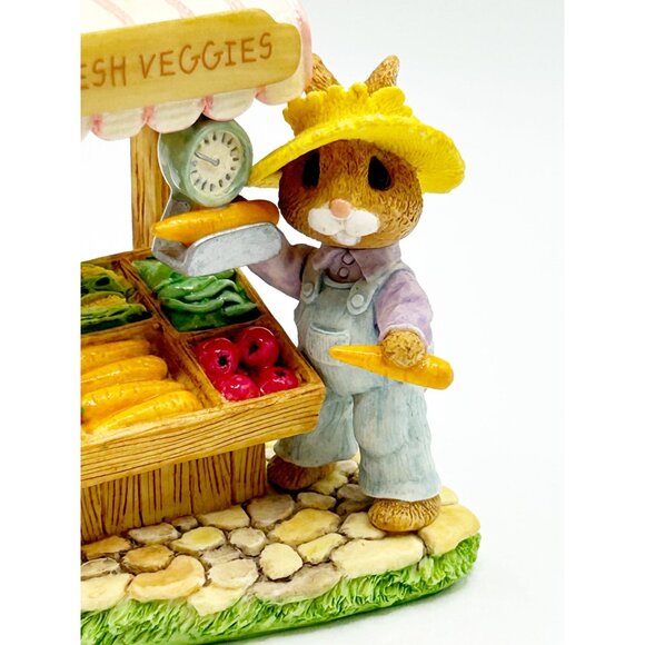 Vintage 1997 Hallmark Keepsake Collectors Club Farmers Market Ornament - Picture 8 of 8